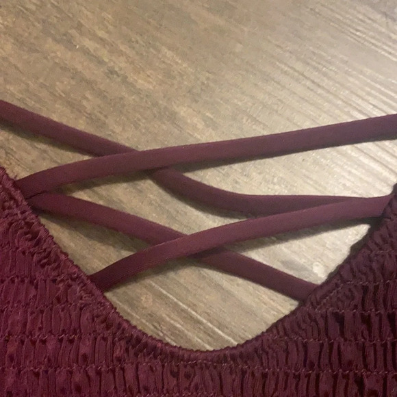 FINAL PRICE NWT Maroon Pink Victoria’s Secret Swimsuit Top - Picture 7 of 11